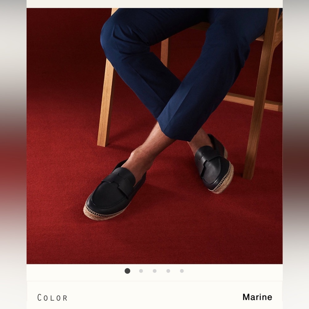 Hermes mens trip espadrille💙 - Picture 3 of 17
